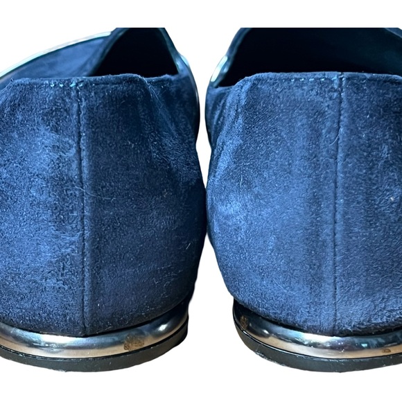 AGL Attilio Giusti Leombruni Blue Leather Suede Loafers Shoes Size 36.5 Preppy - Picture 6 of 10